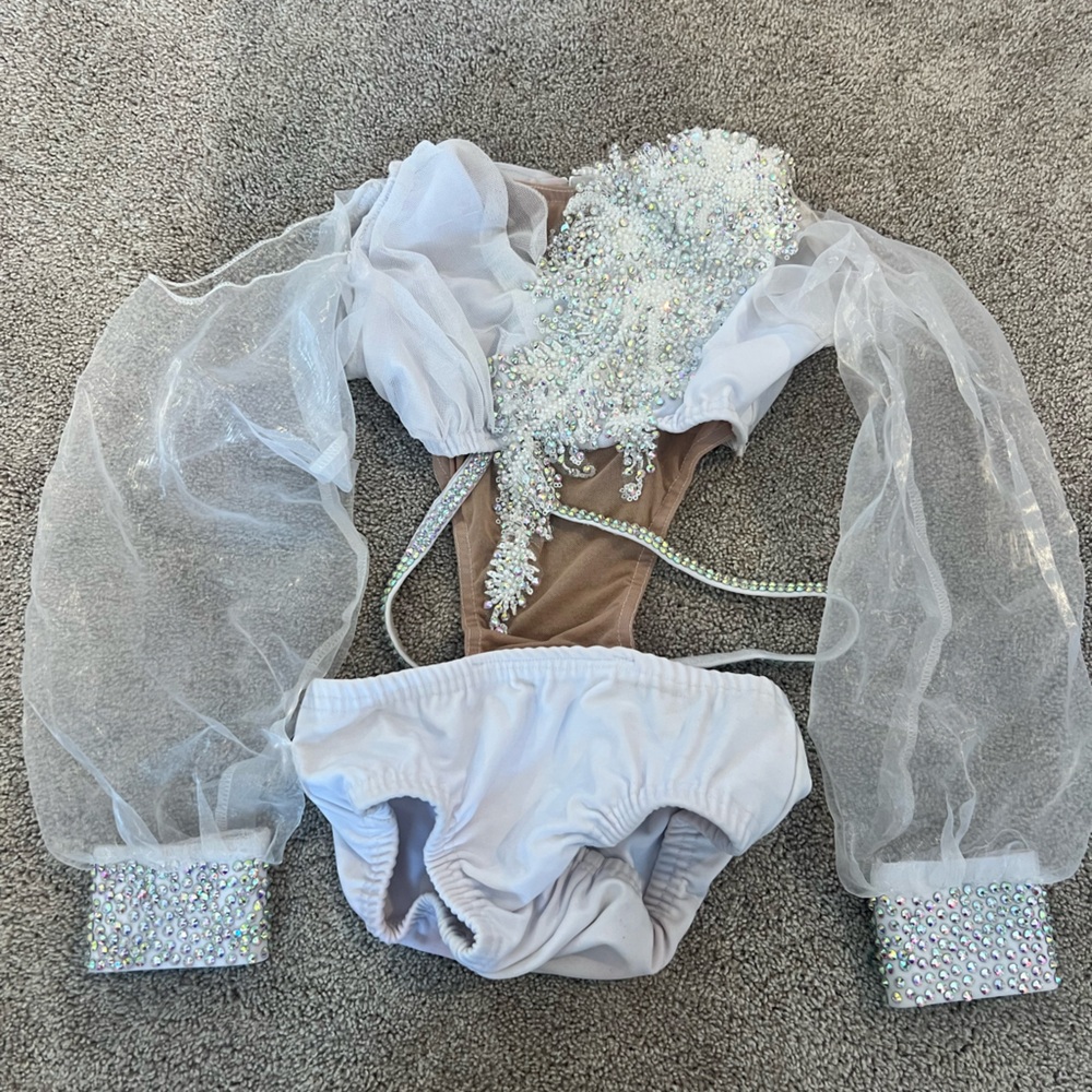 White dance costume